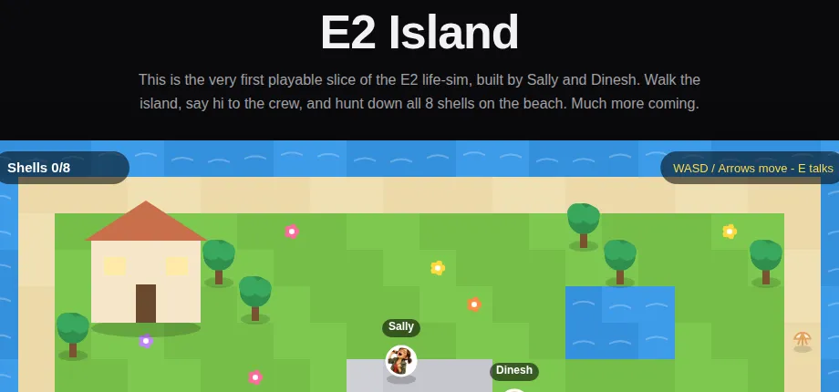 Animal Crossing on E2