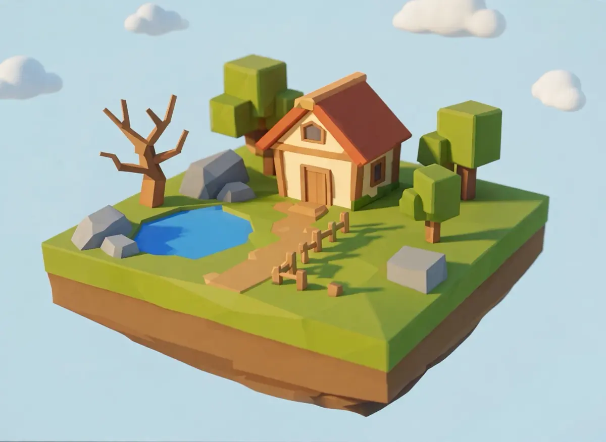 Little Island in high detail
