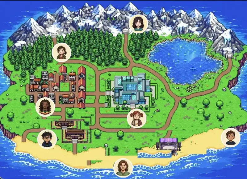 E2 Island 3D