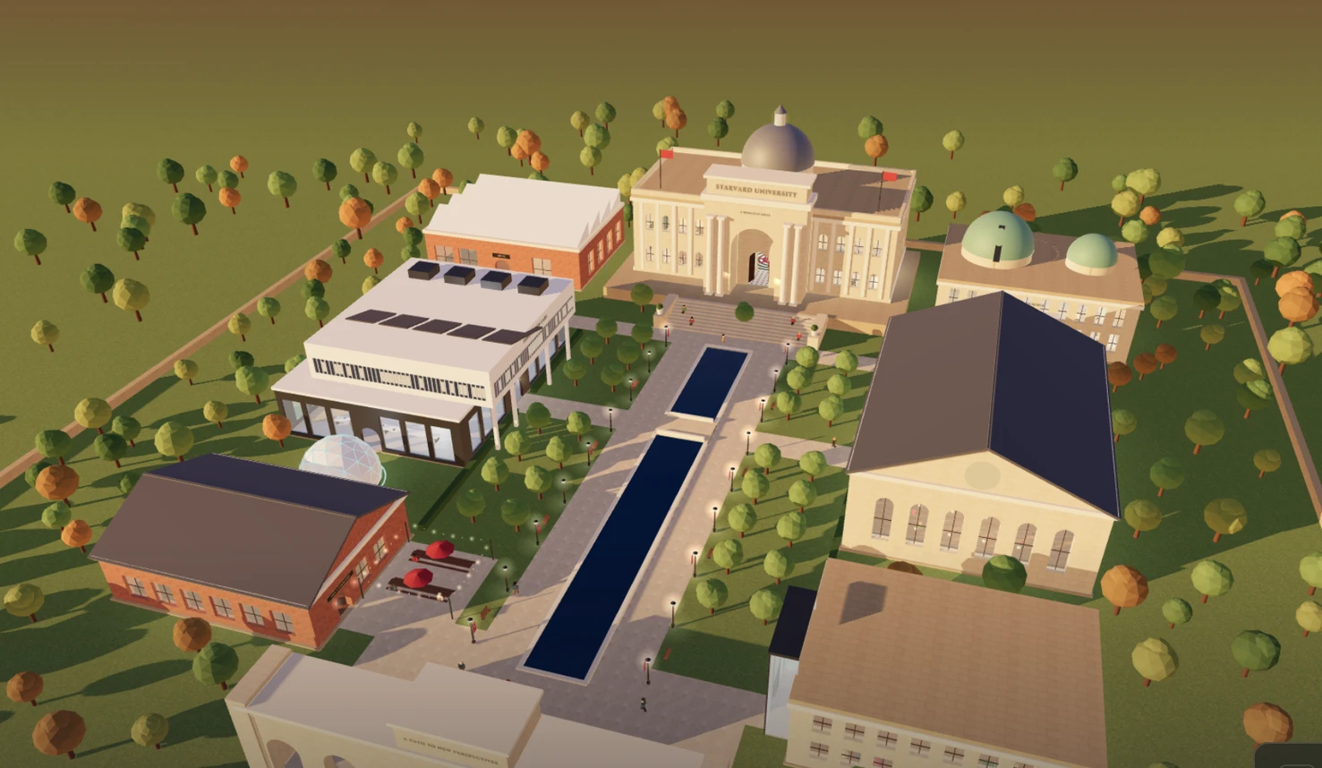 Starvard Campus 3D