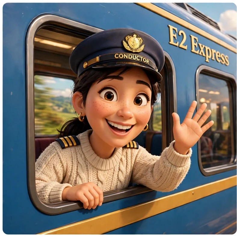 E2 Express: Sam, your conductor.