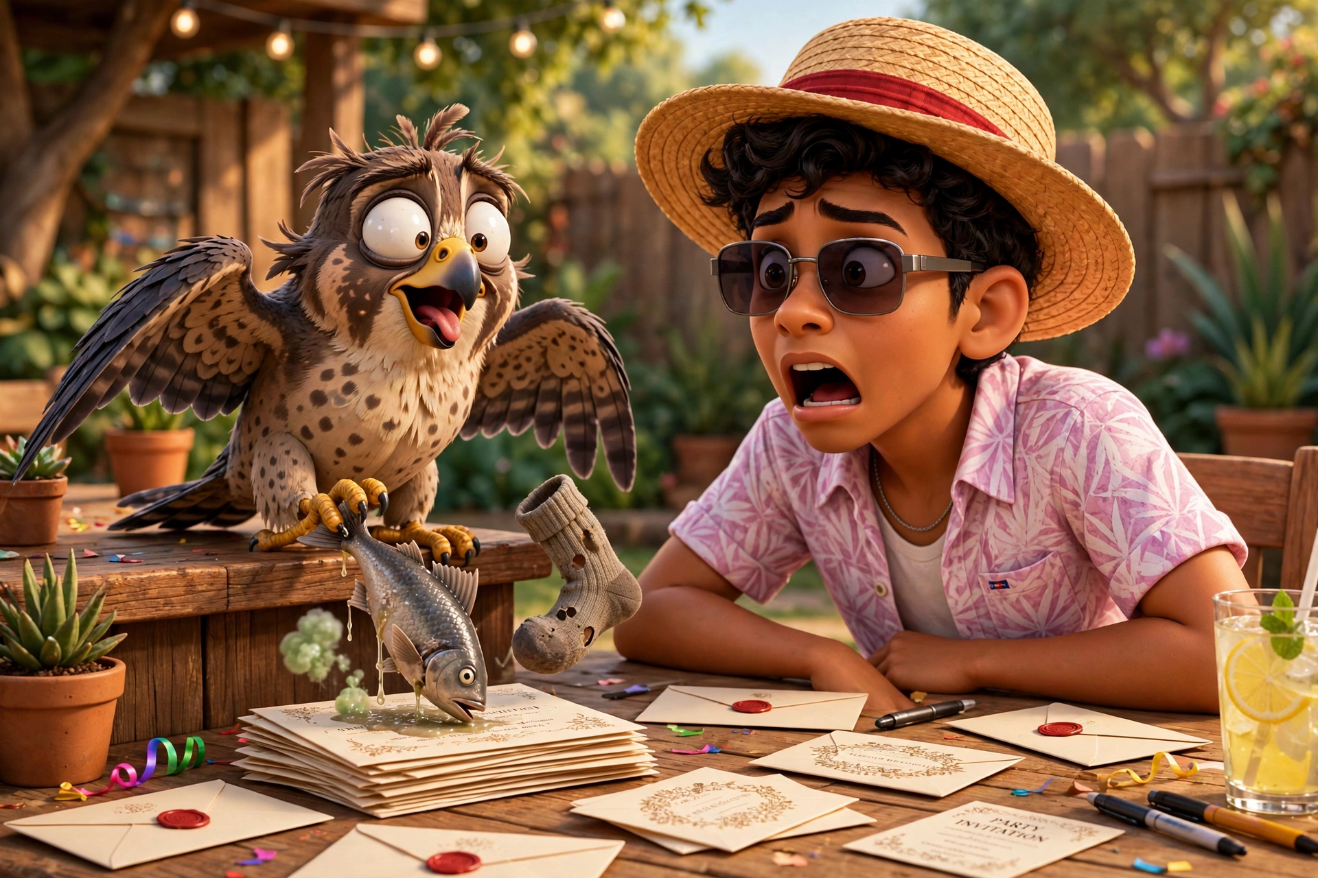 Harsh&rsquo;s falcon: He gets things wrong.