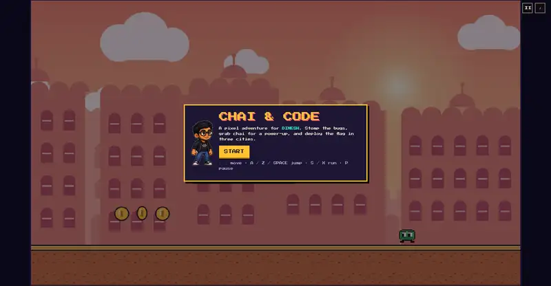 Chai and Code game screenshot