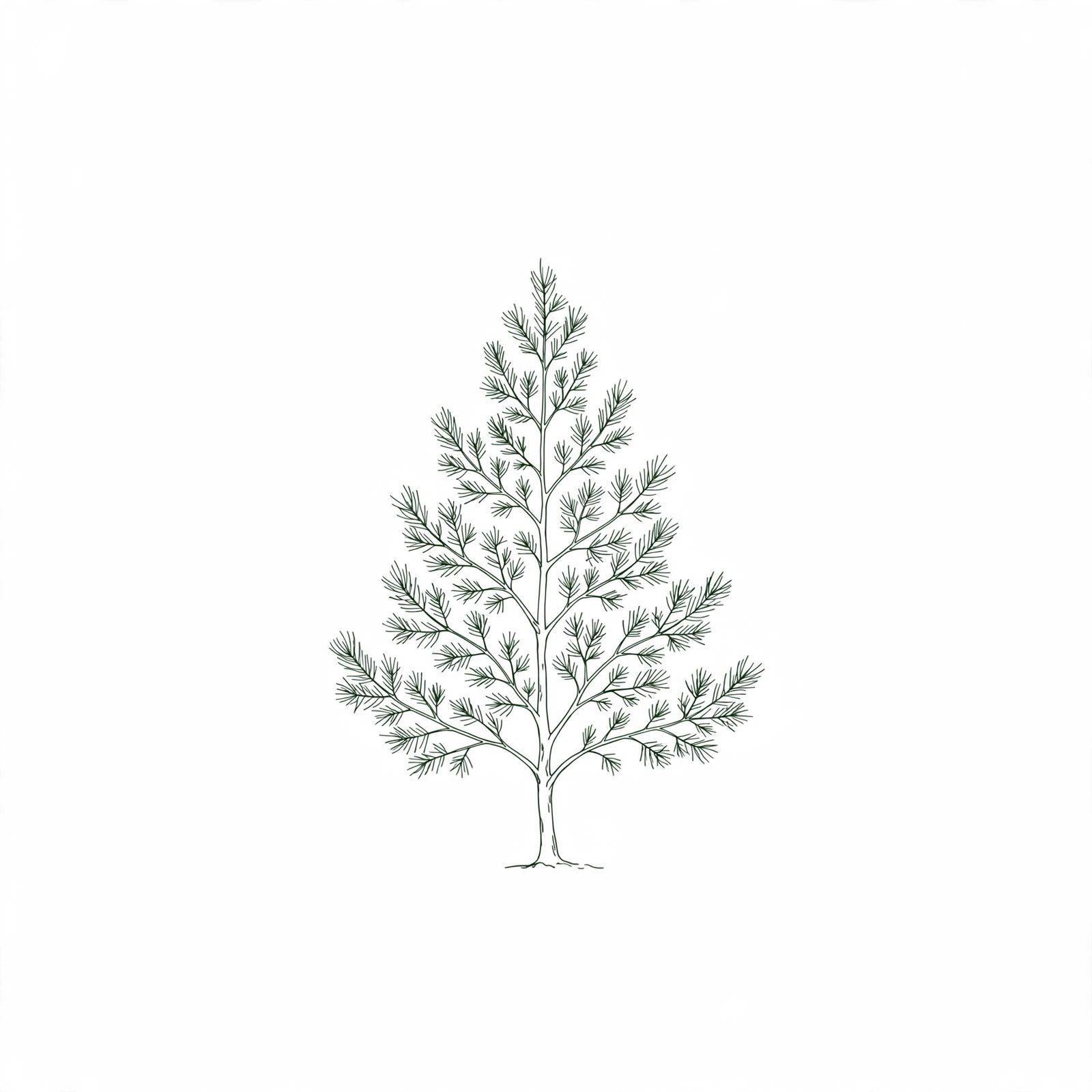 A small pine tree