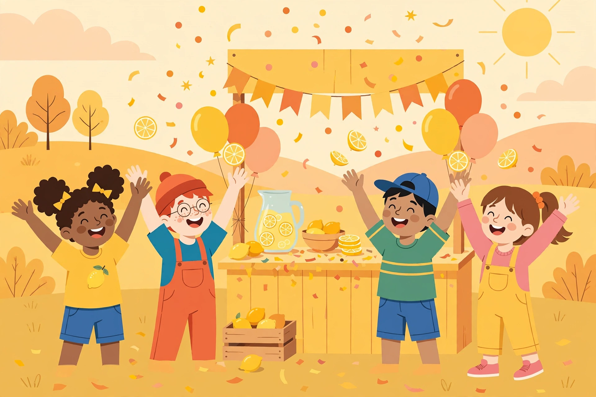 The team celebrating one million dollars