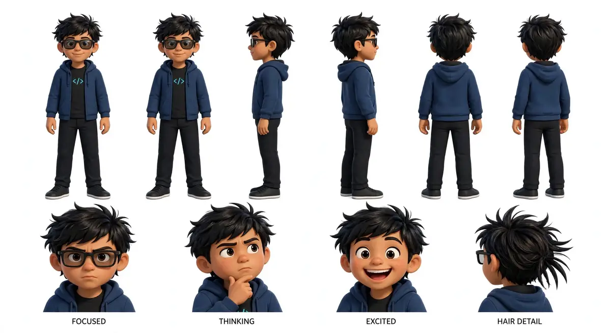Dinesh character sheet