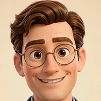 Steve smiling, close up