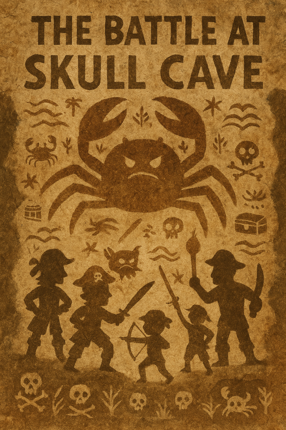 The Battle at Skull Cave poster