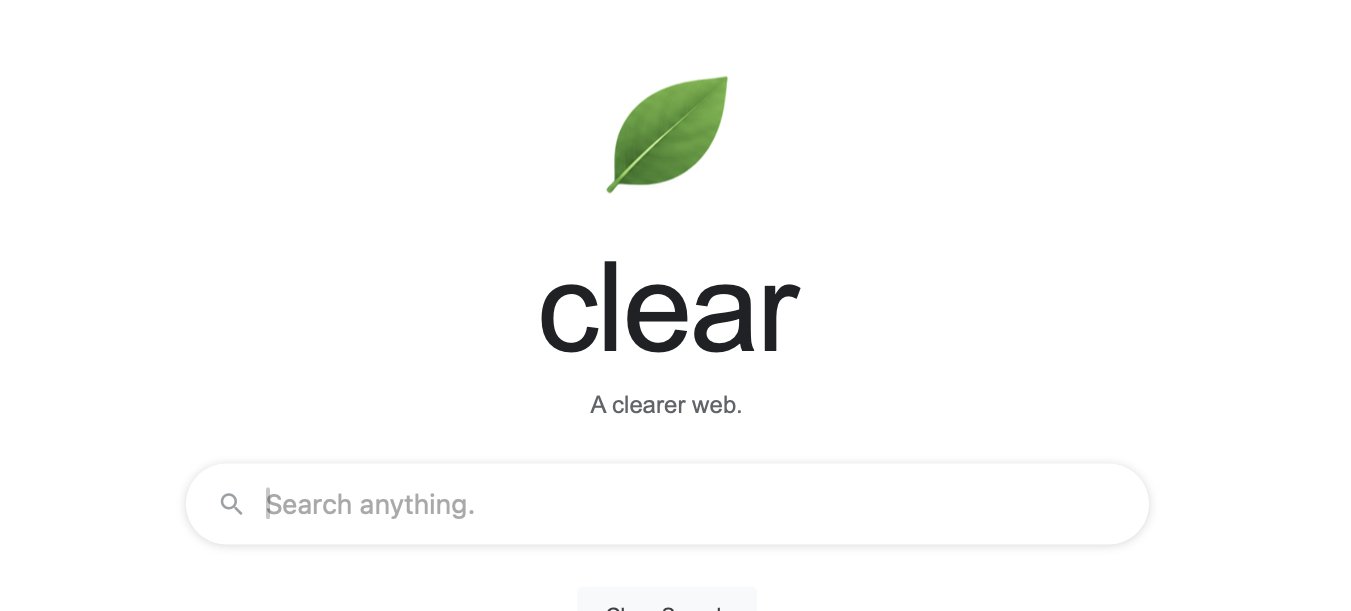 The real clr.fm homepage