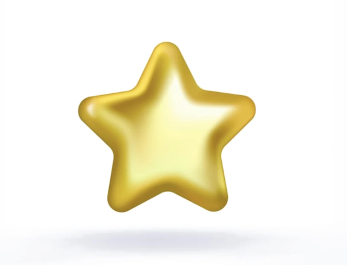 Gold star