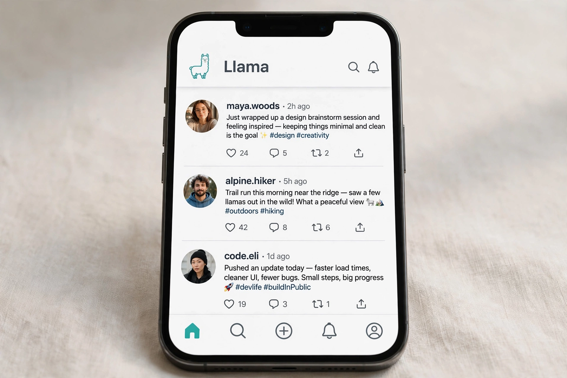 LlamaChat app