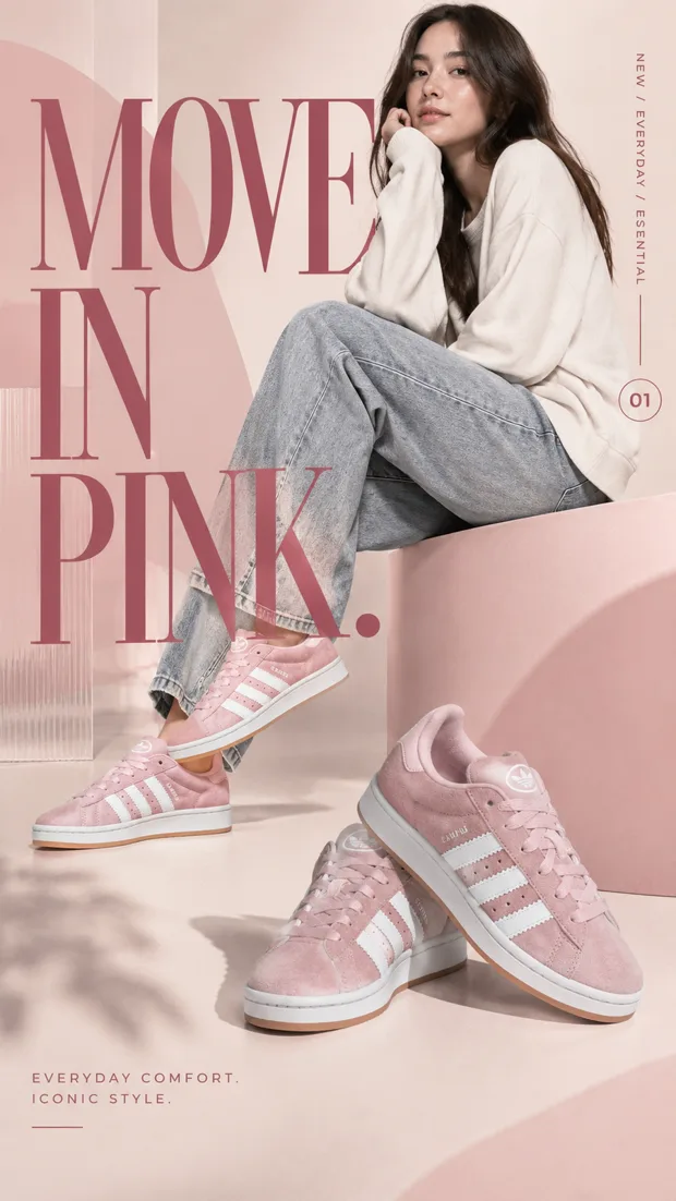 Fashion social media graphic designed by Shaira