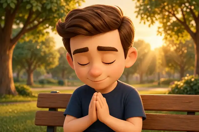 Chadwick praying