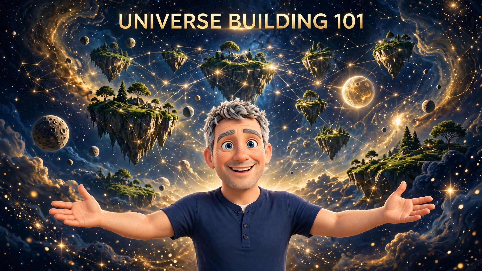 Universe Building 101 course cover