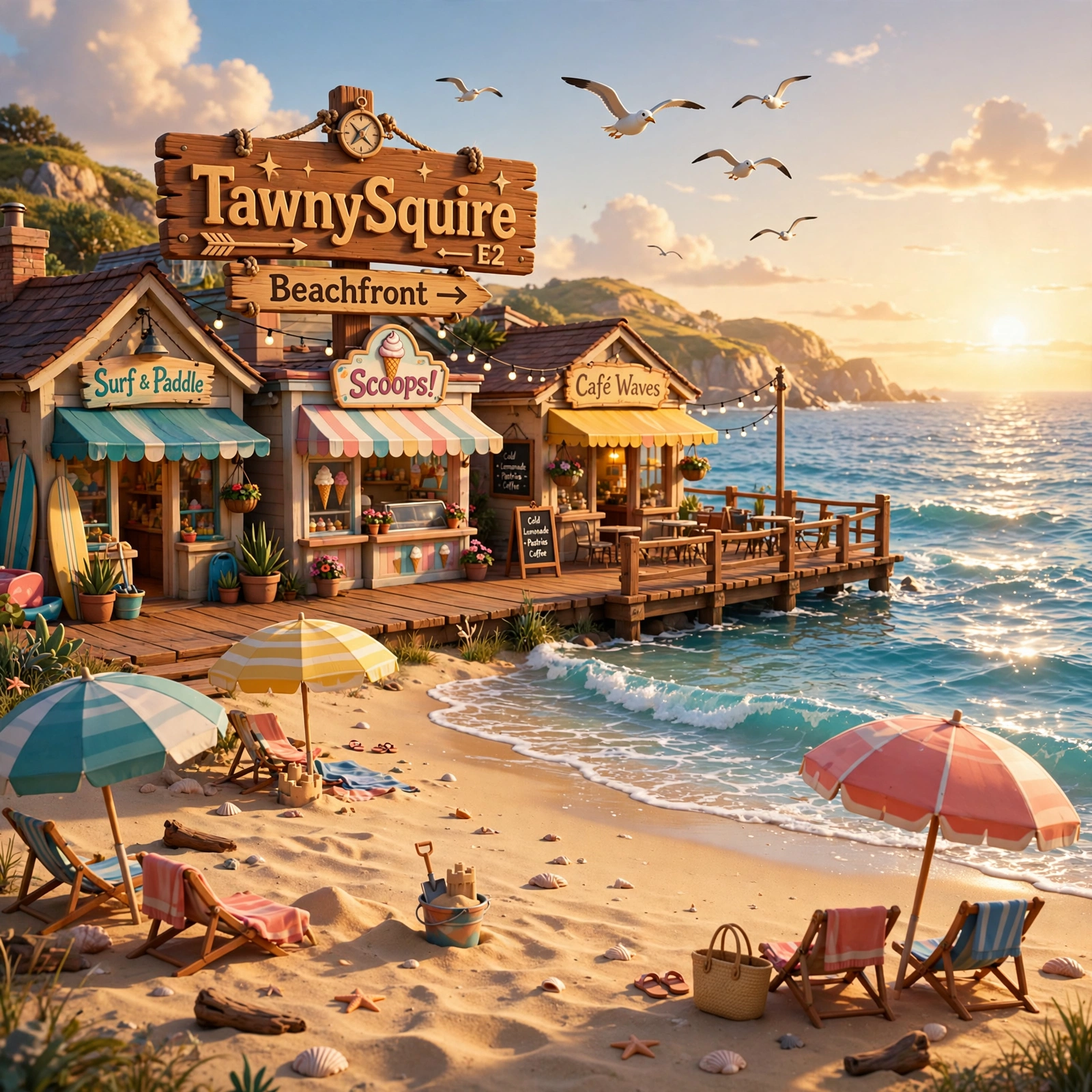 Beach near TawnySquire