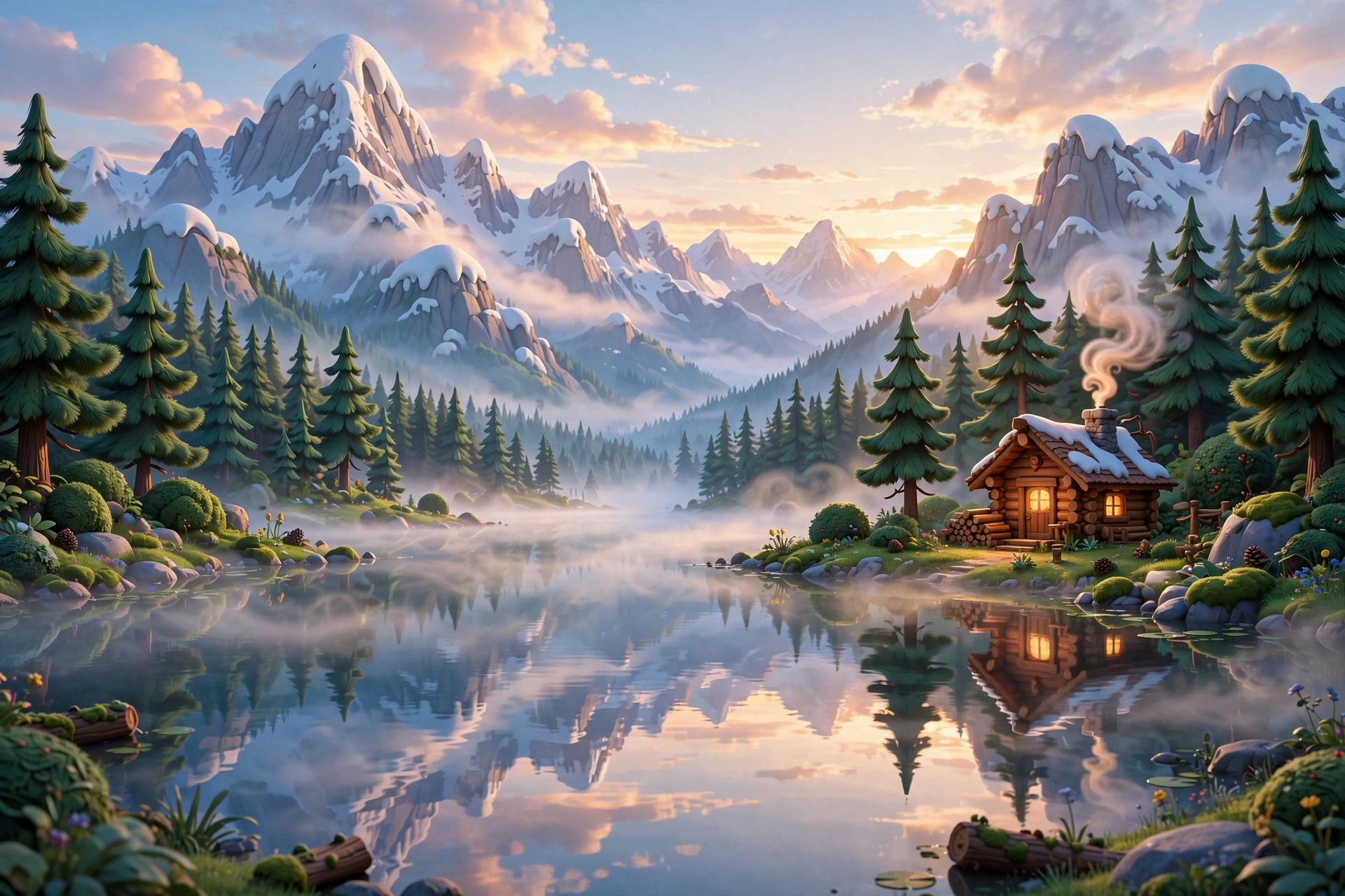 The Mountain Lake